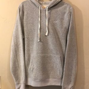 Hollister Grey terry hoodie